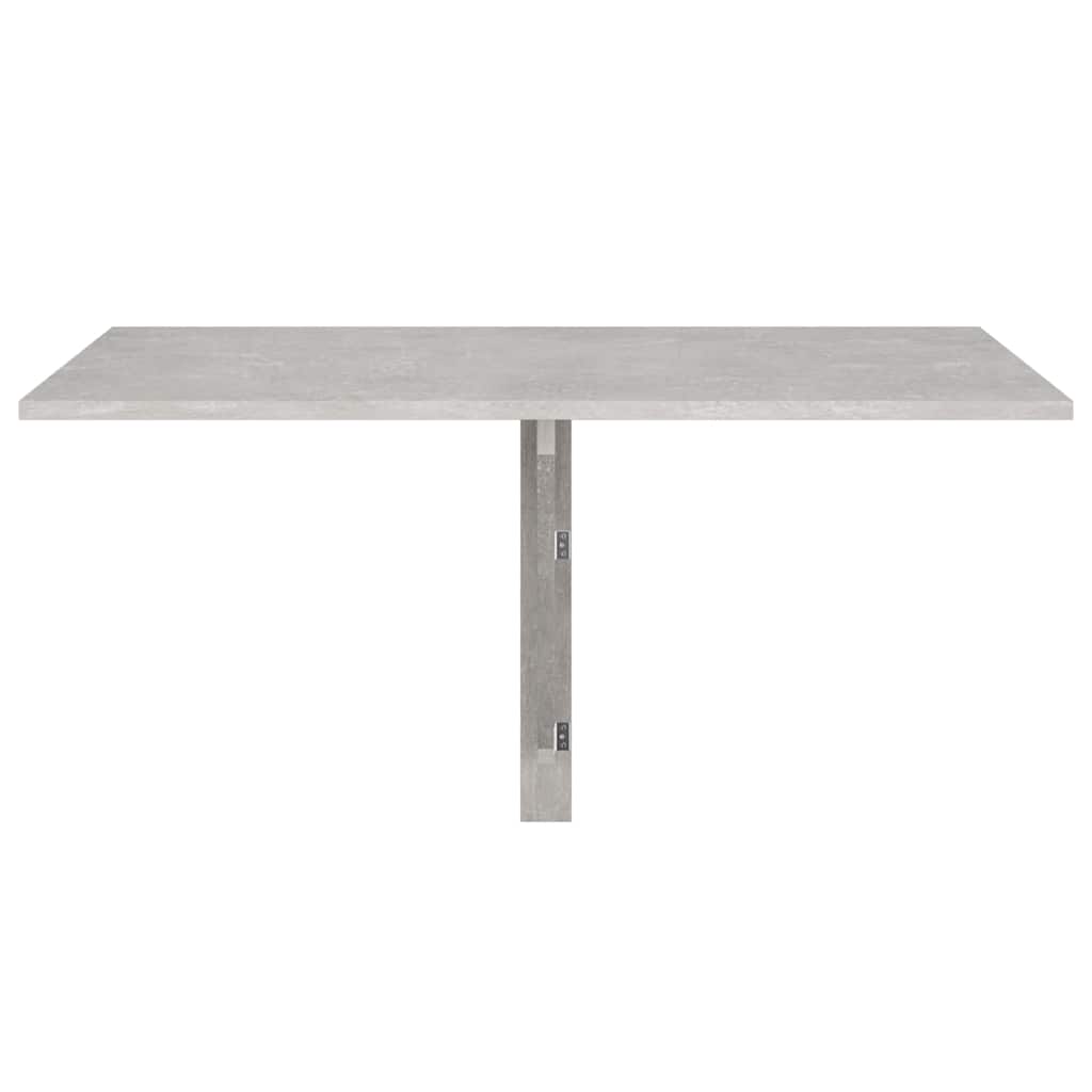 Sulankstomas sieninis staliukas, pilkas, 100x60x56cm, mediena
