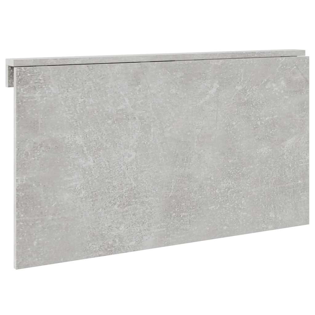 Sulankstomas sieninis staliukas, pilkas, 100x60x56cm, mediena
