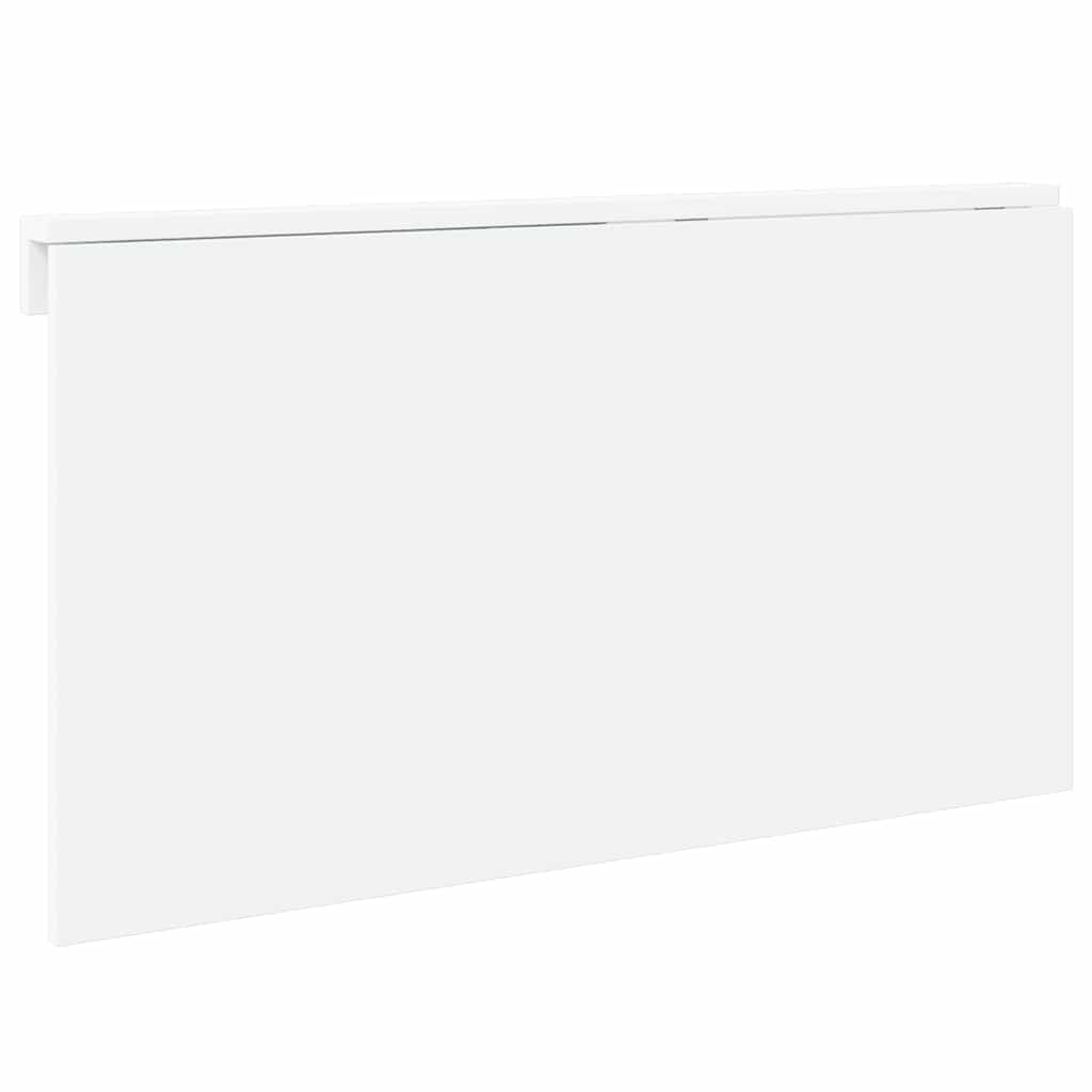 Sulankstomas sieninis staliukas, baltas, 100x60x56cm, mediena