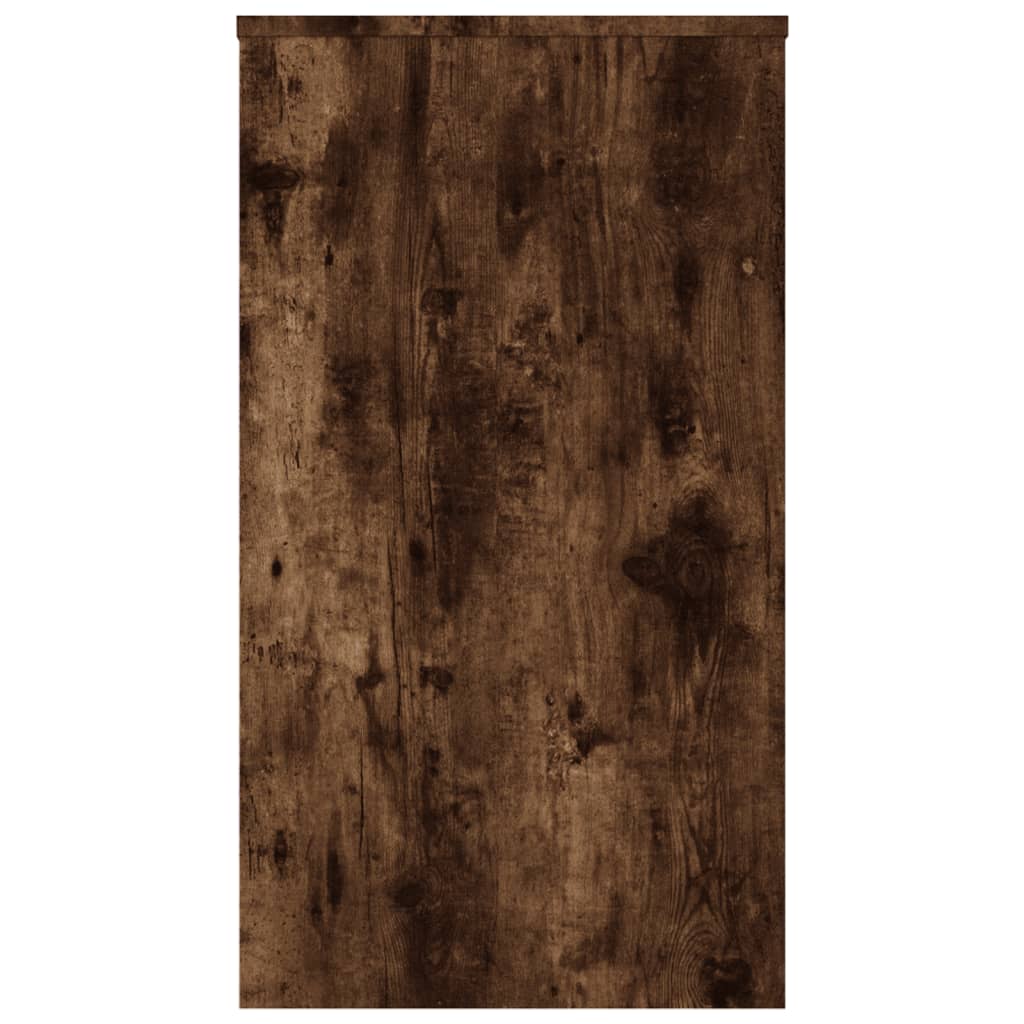 Rakstāmgalds, dūmu ozola krāsā, 90x40x72cm, koks