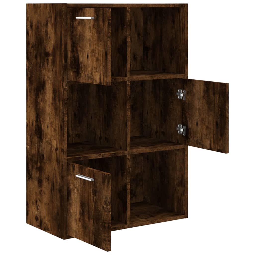 Cabinet, smoky oak, 60x29.5x90cm