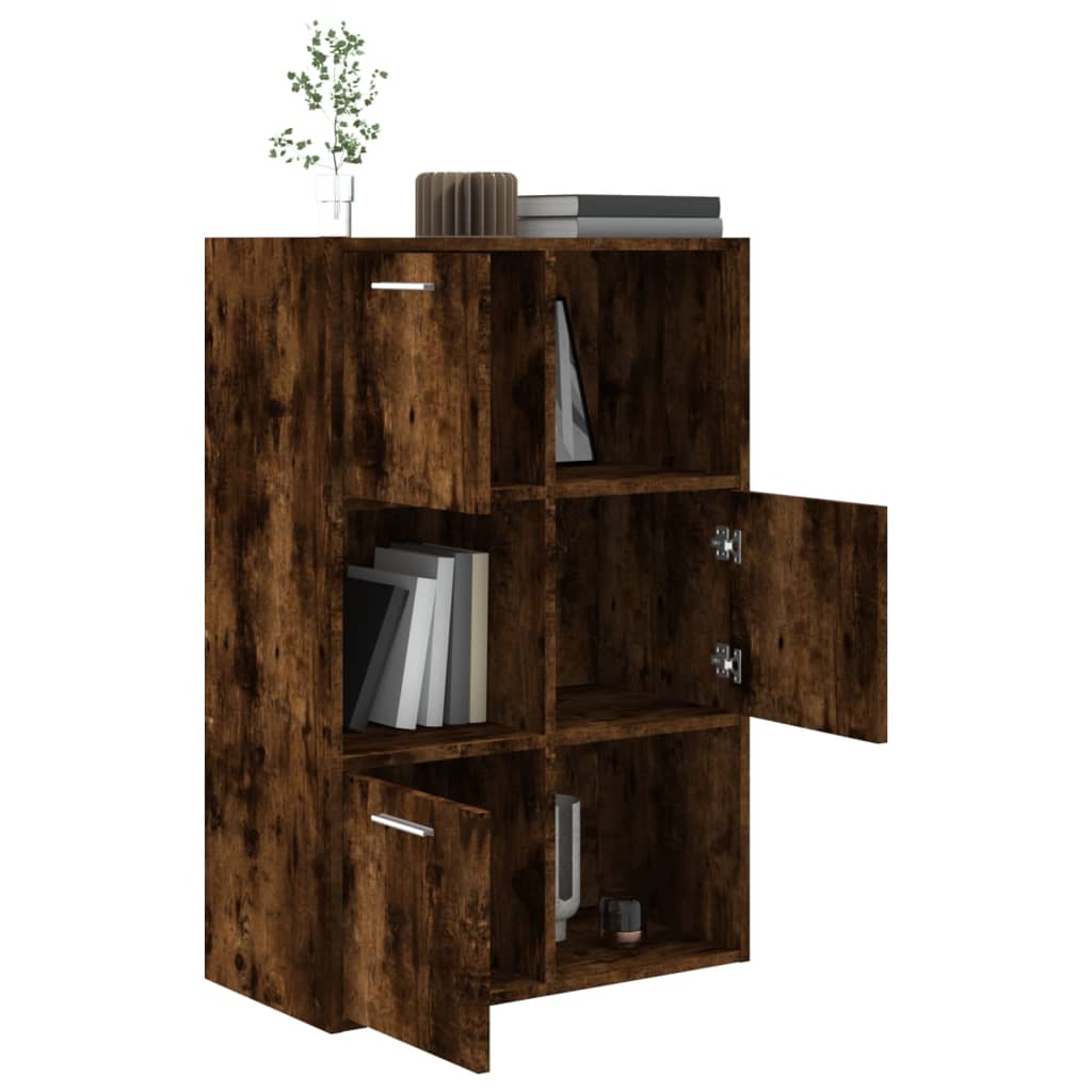 Cabinet, smoky oak, 60x29.5x90cm