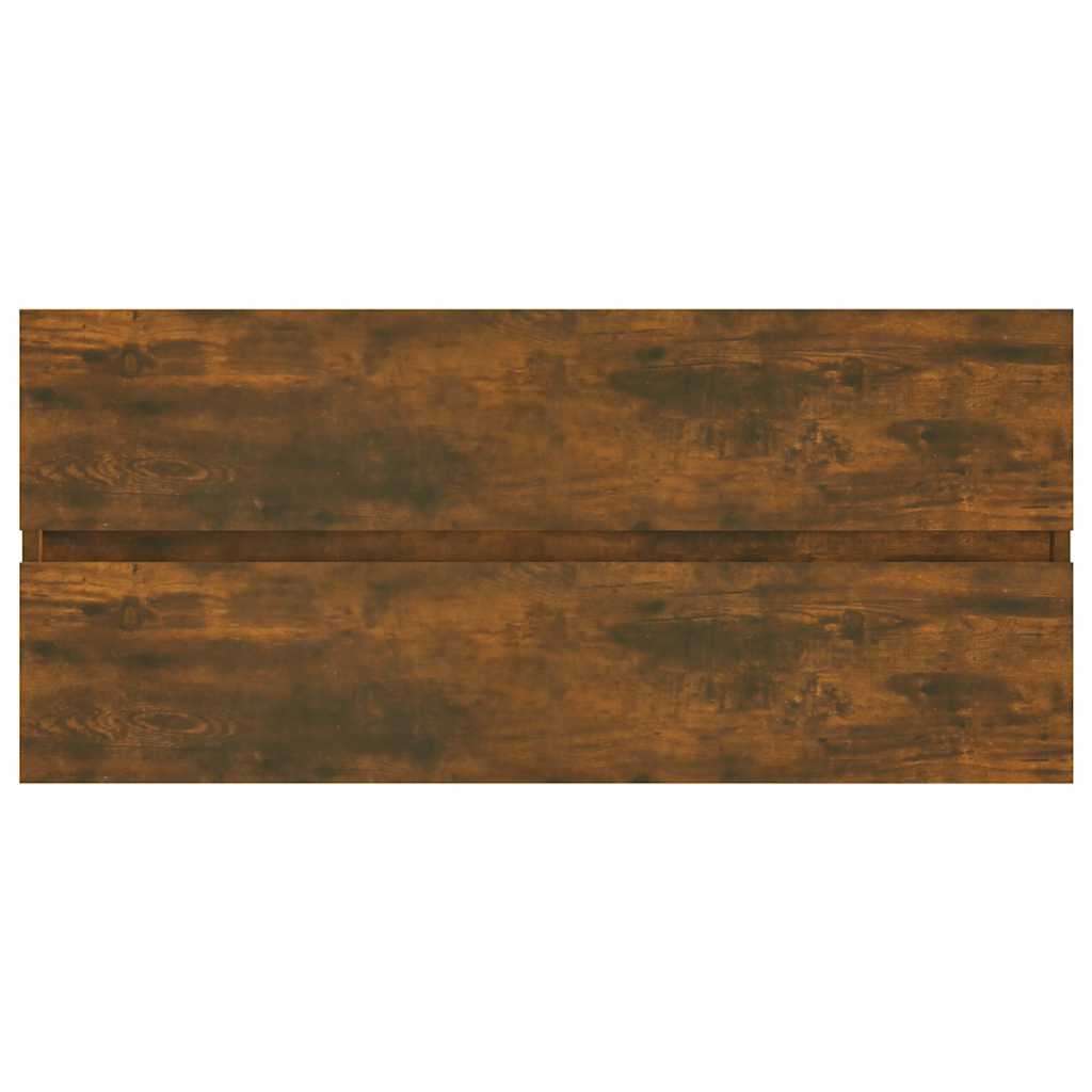 Spintelė praustuvui, dūminio ąžuolo, 100x38,5x45cm, mediena