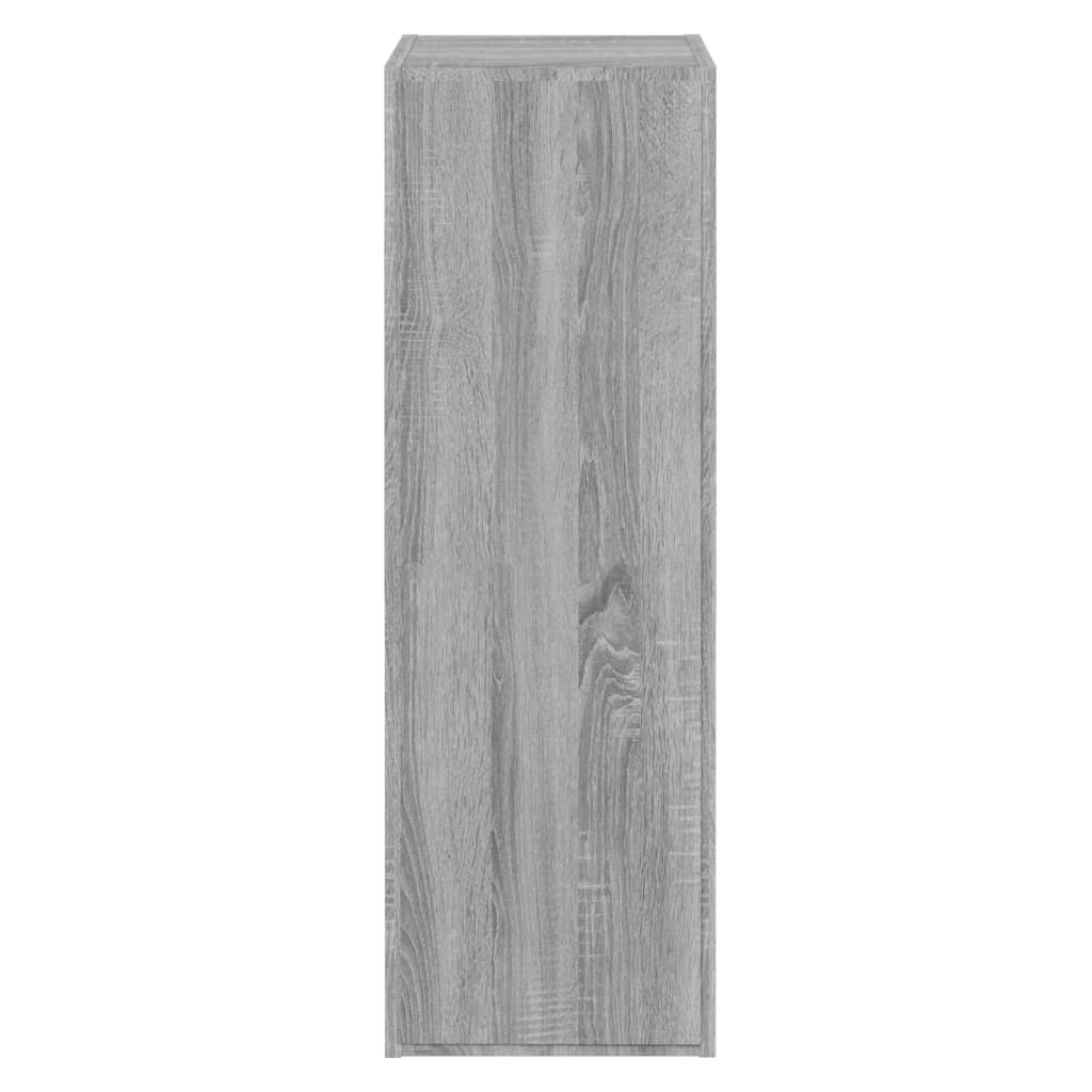 Televizora skapīši, 2 gab., pelēki, 30,5x30x90cm, koks