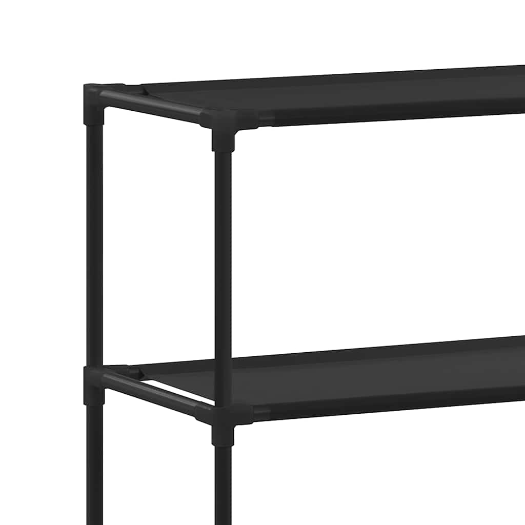 Shelf above washing machine, black, 69x28x143cm, iron