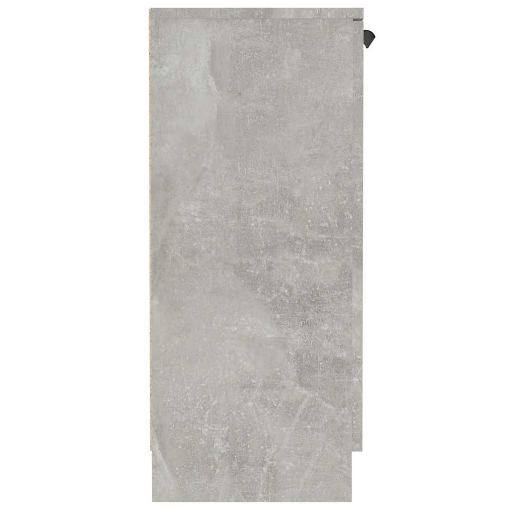 Šoninė spintelė, betono pilka, 60x30x70cm, apdirbta mediena