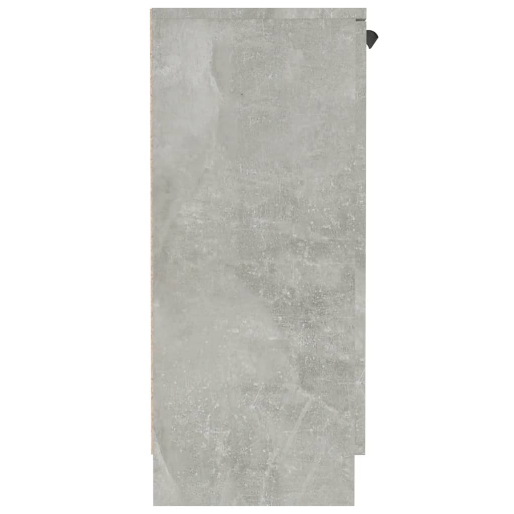 Side cabinet, concrete grey, 60x30x70cm, engineered wood
