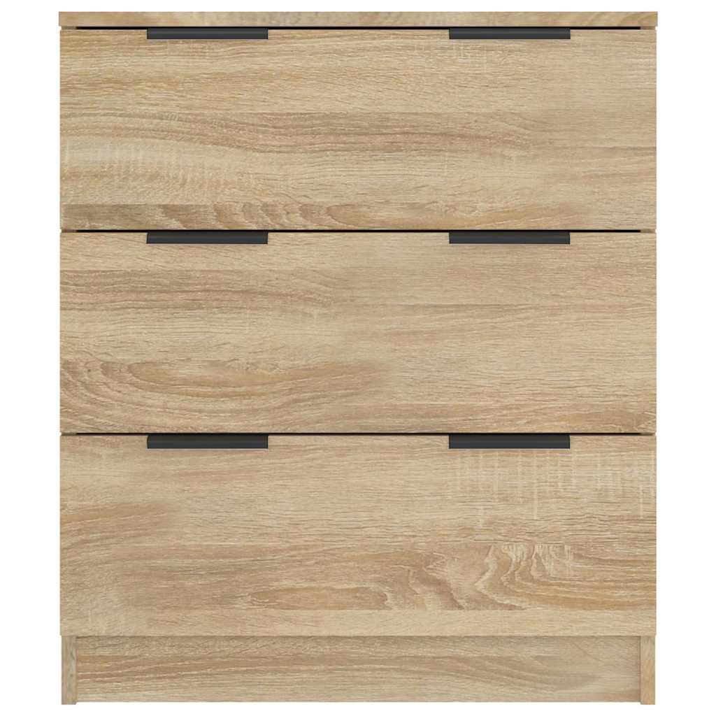 Side cabinet, oak color, 60x30x70cm, engineered wood