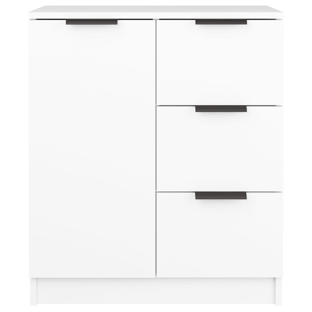Sideboard, white, 60x30x70cm, engineered wood