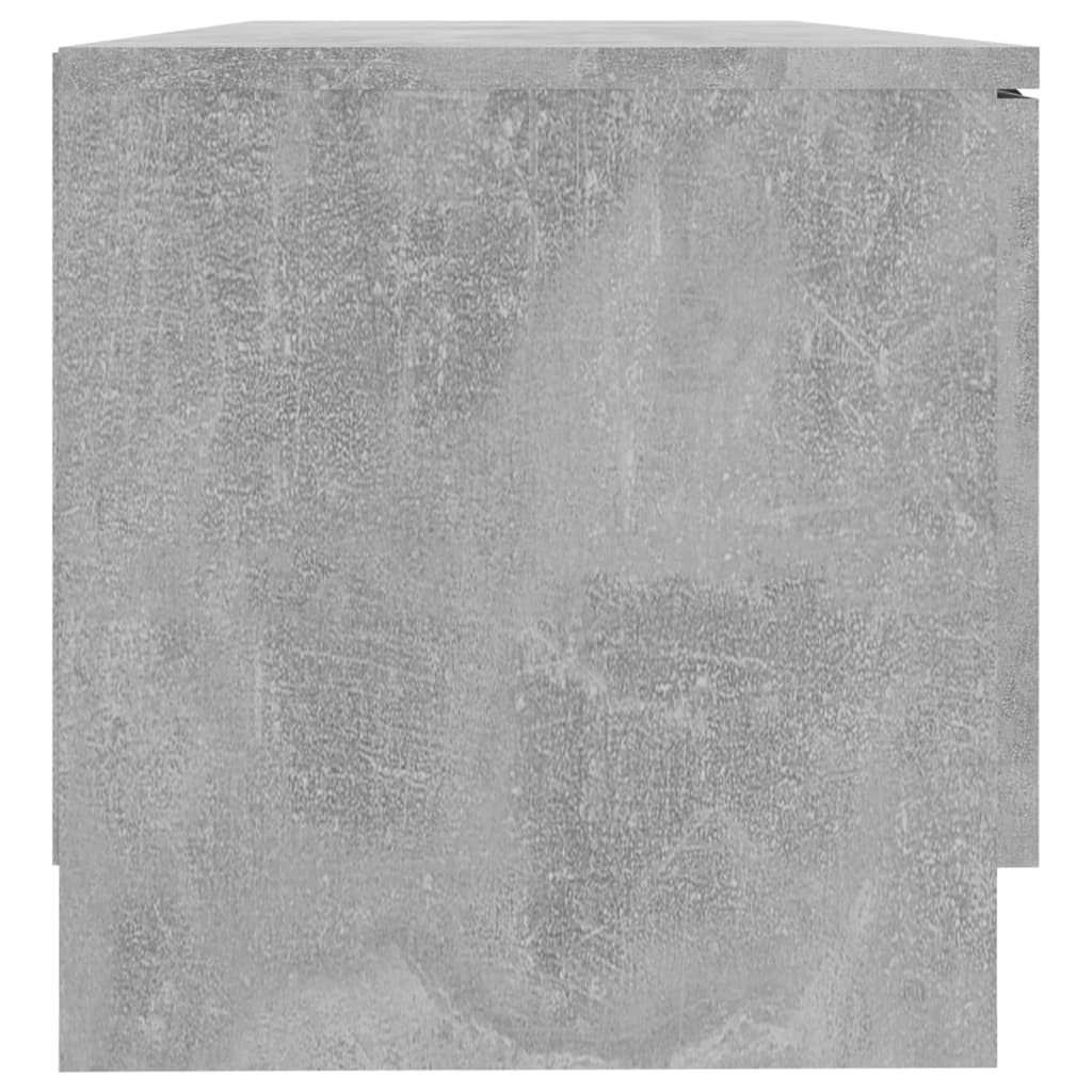 Televizoriaus spintelės, 2vnt., pilkos, 80x35x36,5cm, mediena