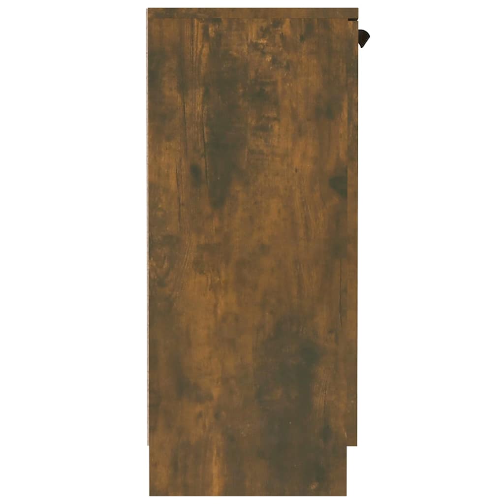 Sānu skapītis, dūmu ozols, 60x30x70cm, apstrādāta koksne