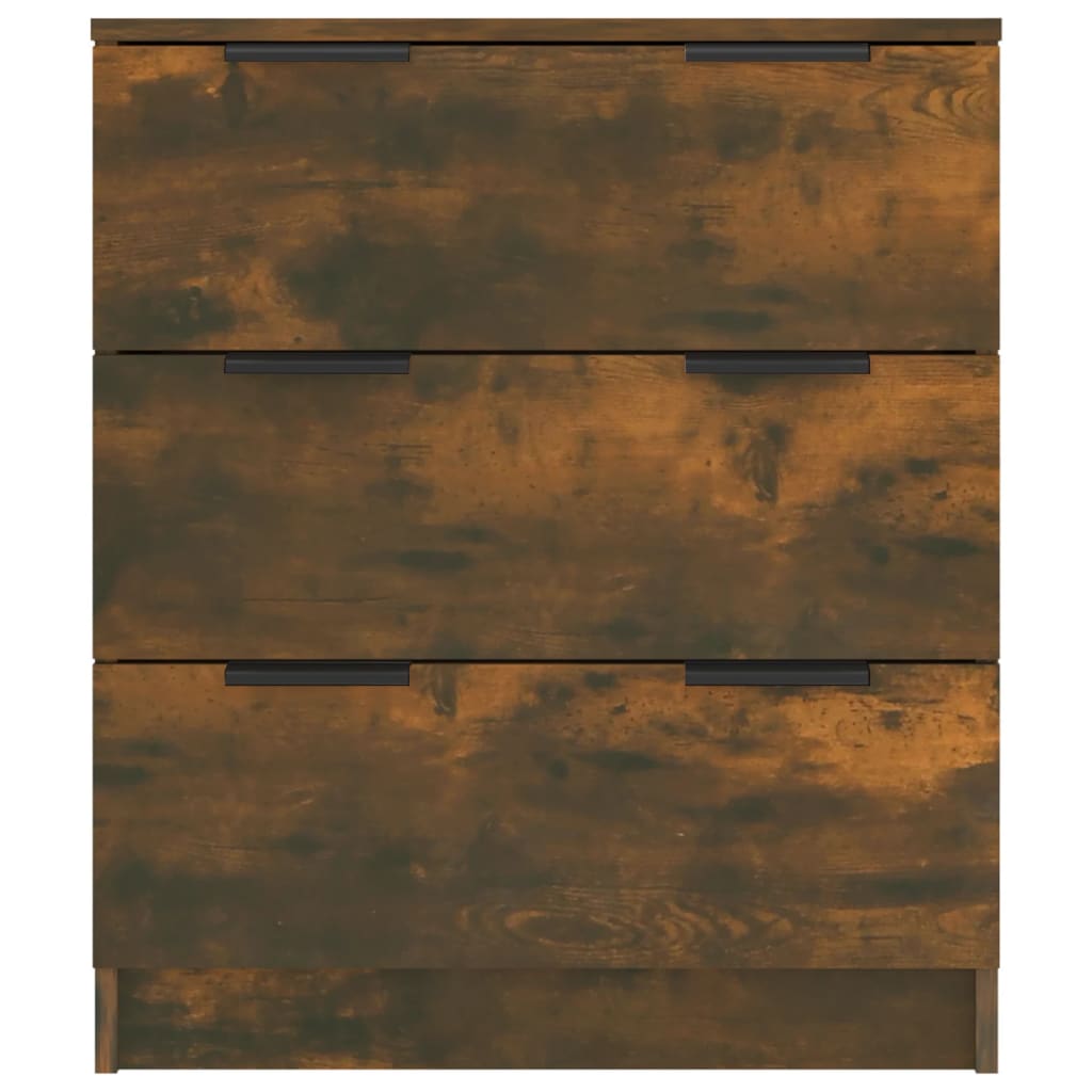 Sānu skapītis, dūmu ozols, 60x30x70cm, apstrādāta koksne