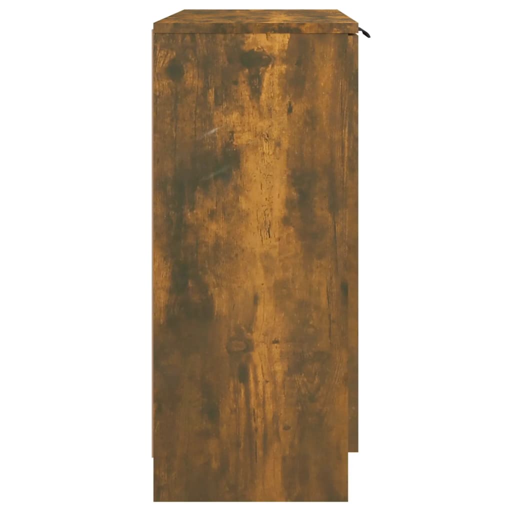 Sideboard, smoky oak, 60x30x70cm, engineered wood