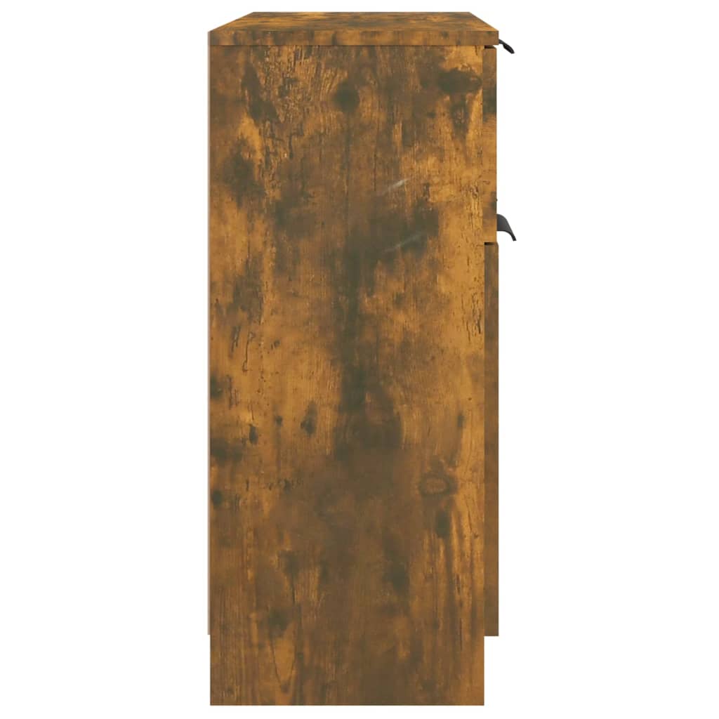 Sānu skapītis, dūmu ozols, 60x30x70cm, apstrādāta koksne