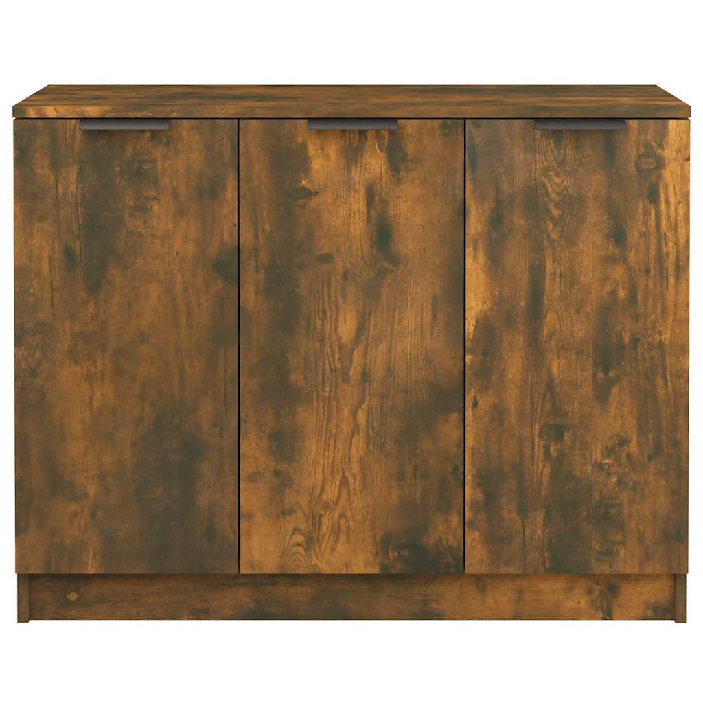 Sideboard, smoky oak, 90.5x30x70cm, engineered wood