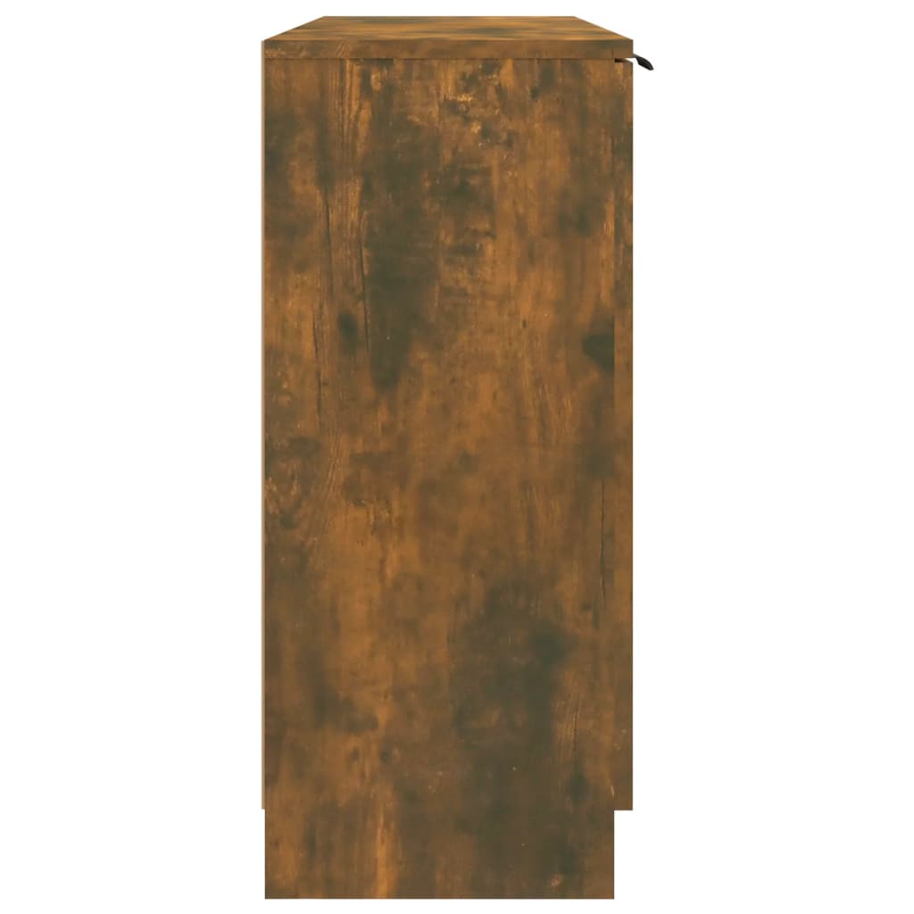 Sānu skapītis, dūmu ozols, 90,5x30x70cm, apstrādāta koksne
