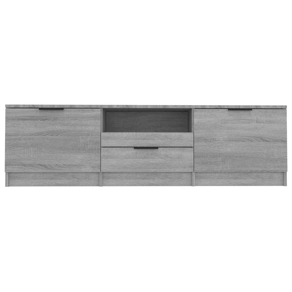 TV skapītis, pelēks ozols, 140x35x40cm, koks