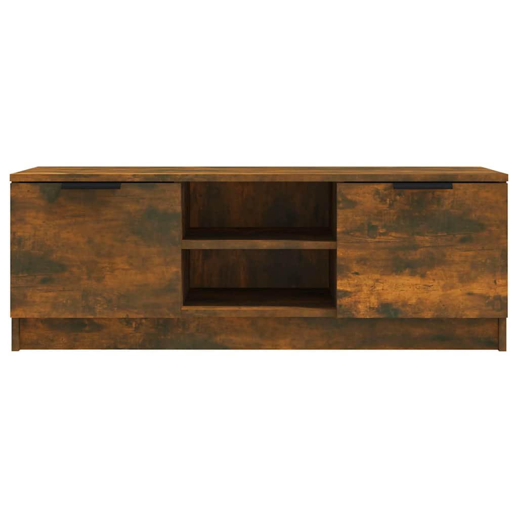 Televizora skapītis, dūmu ozols, 102x35x36,5cm, koks