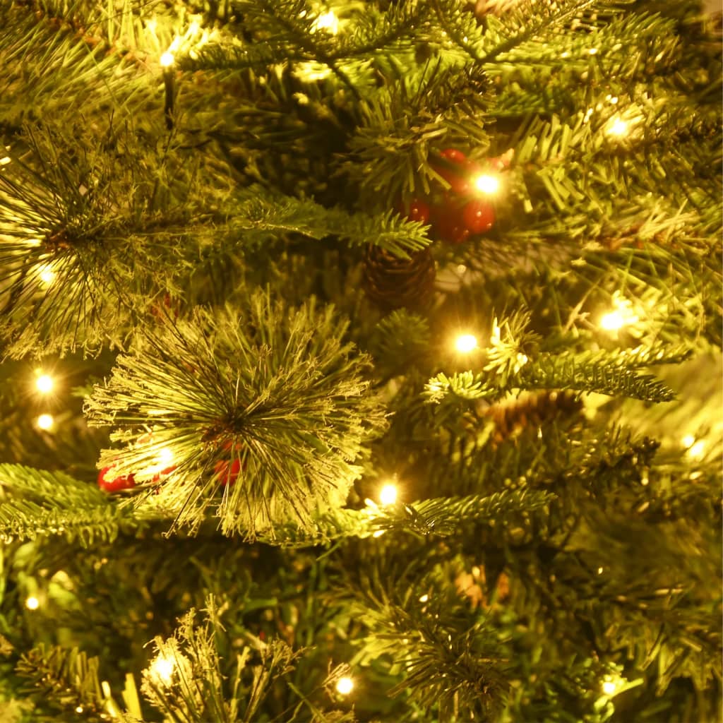 Christmas tree MOON SHINE, with pine cones, green, 120cm. with