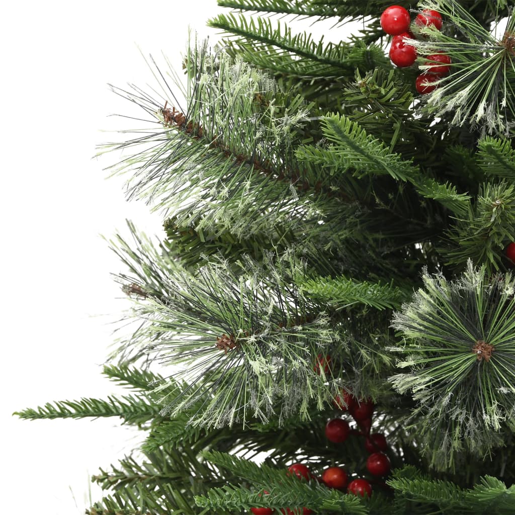 Christmas tree MOON SHINE, with pine cones, green, 120cm. with