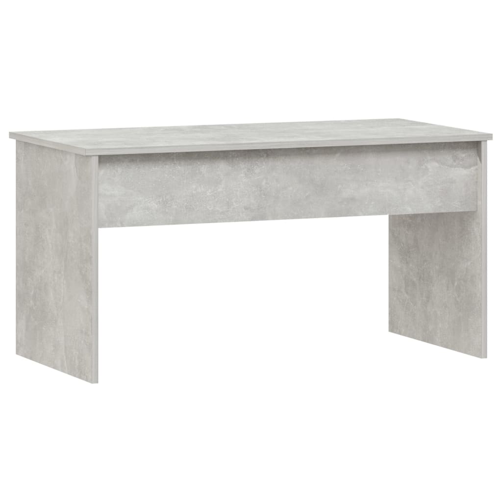 Coffee table, concrete grey, 102x50.5x52.5cm, wood