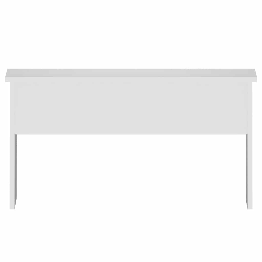 Coffee table, white, 80x50.5x41.5cm, engineered wood