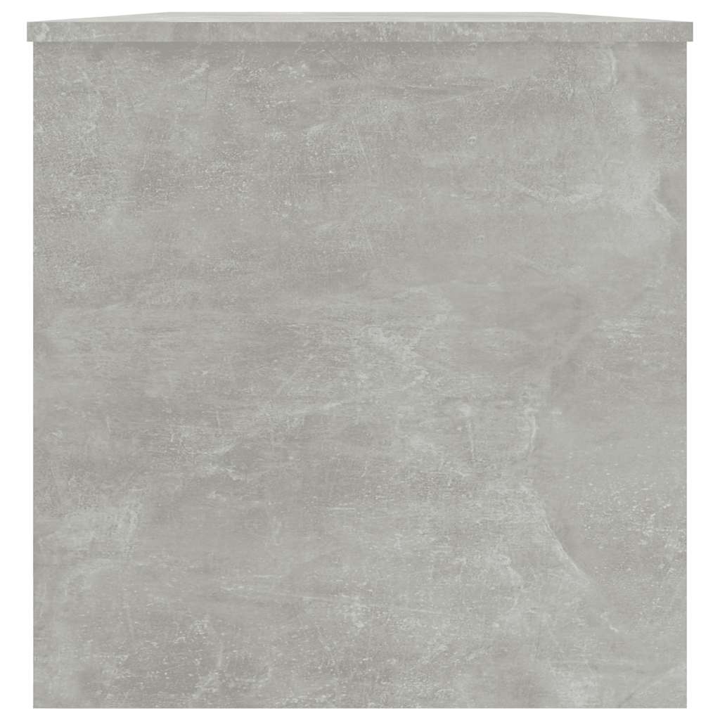 Kavos staliukas, betono pilkas, 102x50x52,5cm, apdirbta mediena