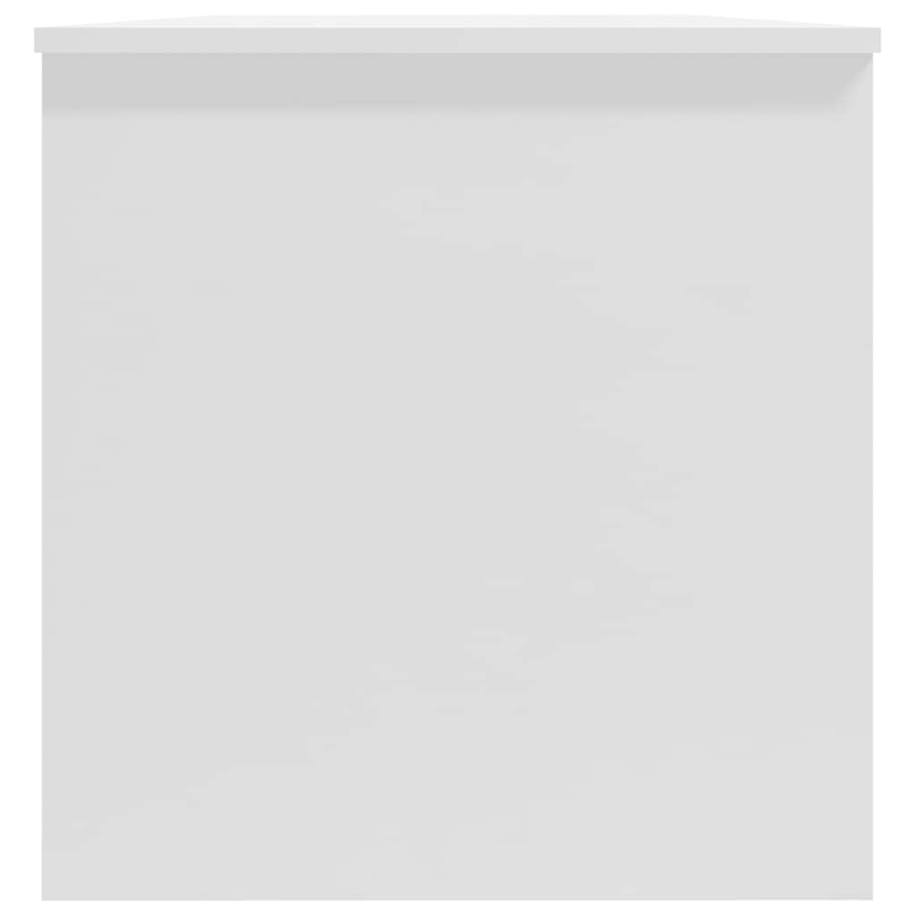 Kavos staliukas, baltas, 102x50x52,5cm, apdirbta mediena