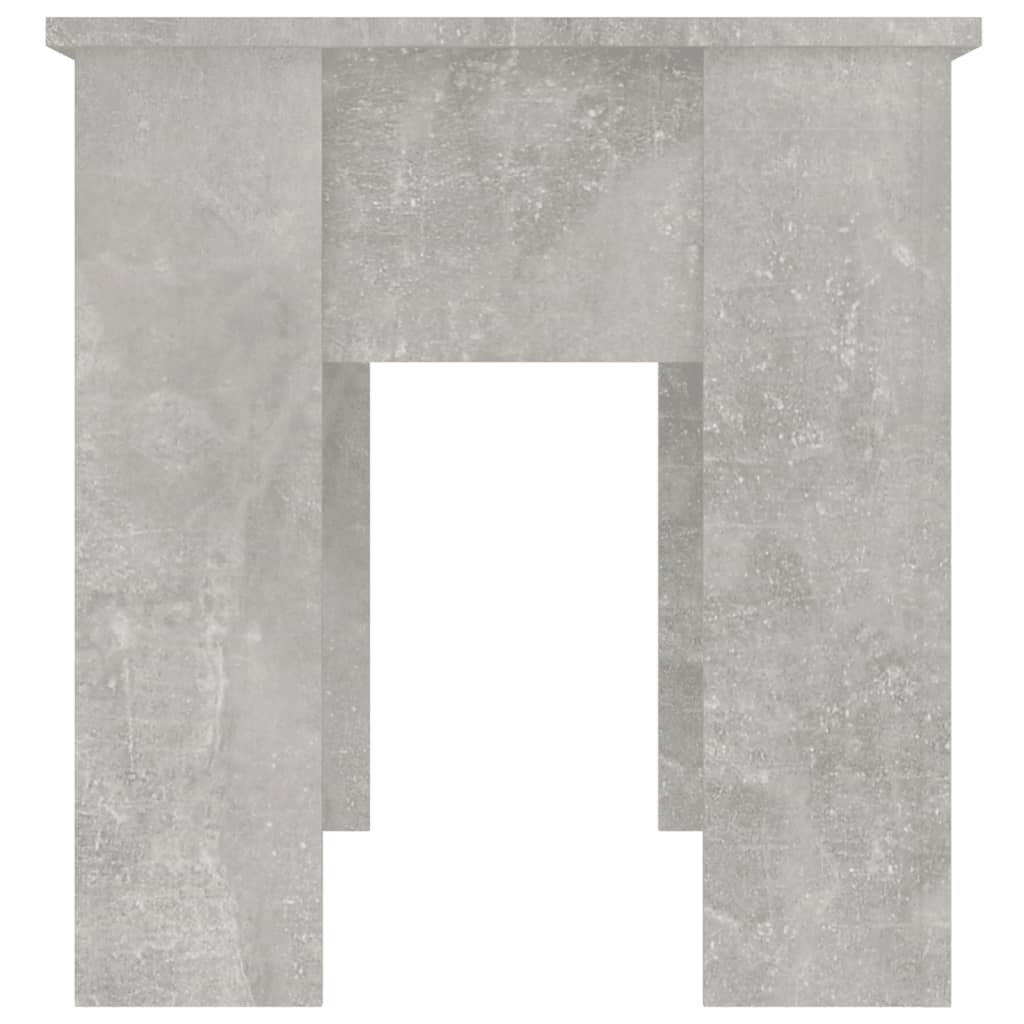 Kavos staliukas, betono pilkas, 101x49x52cm, apdirbta mediena