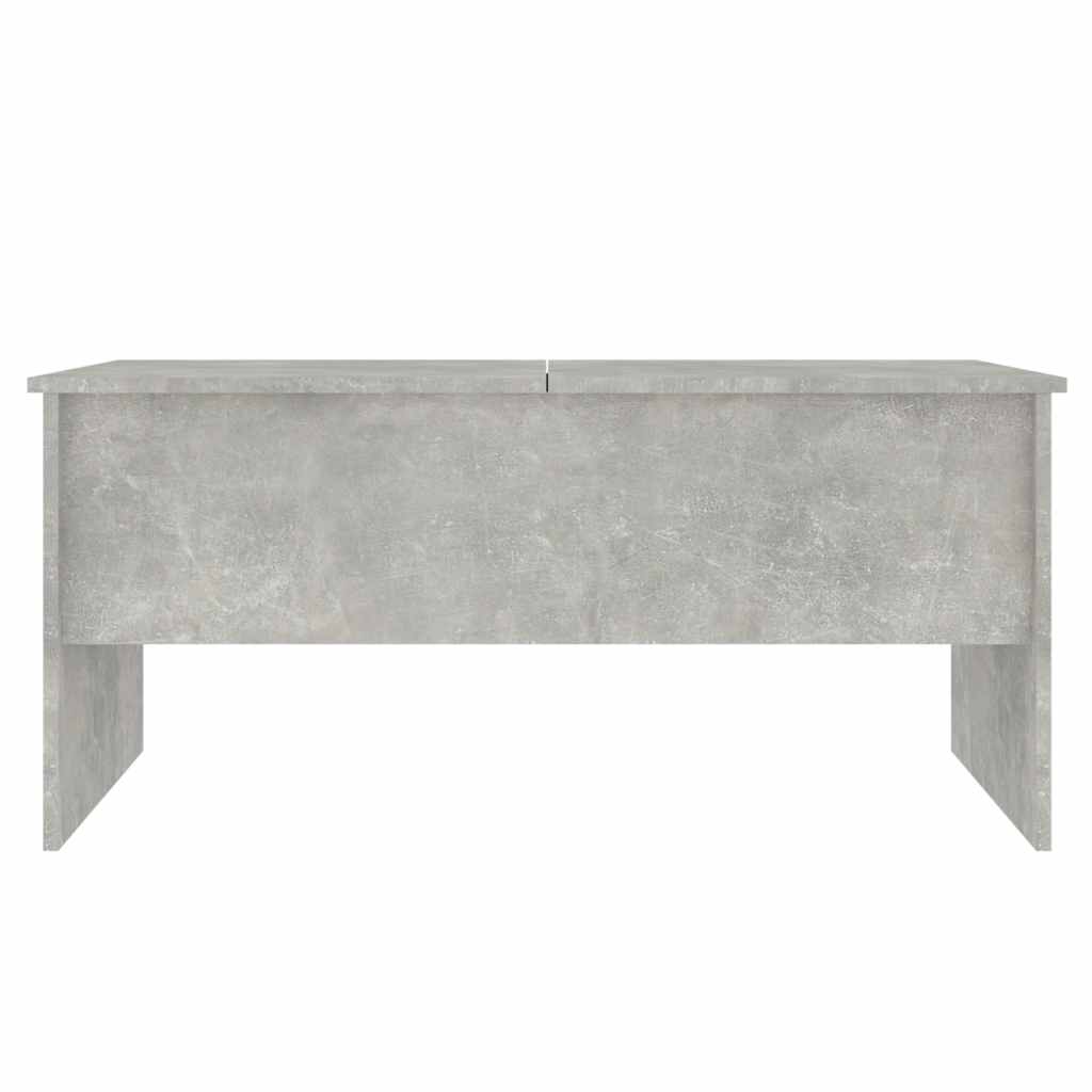Kavos staliukas, betono pilkas, 102x50,5x46,5cm, mediena