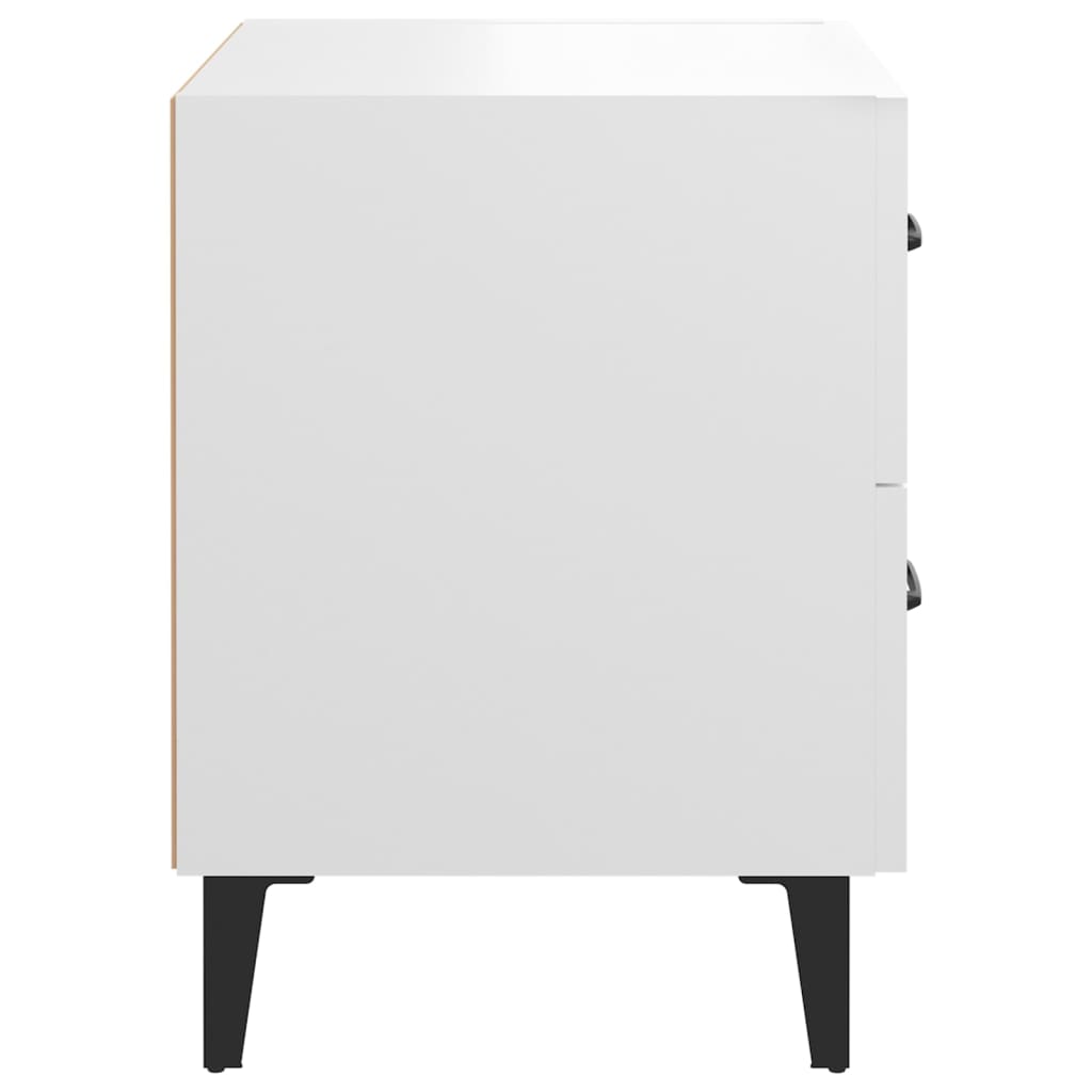 Nightstand, white, 40x35x47.5cm