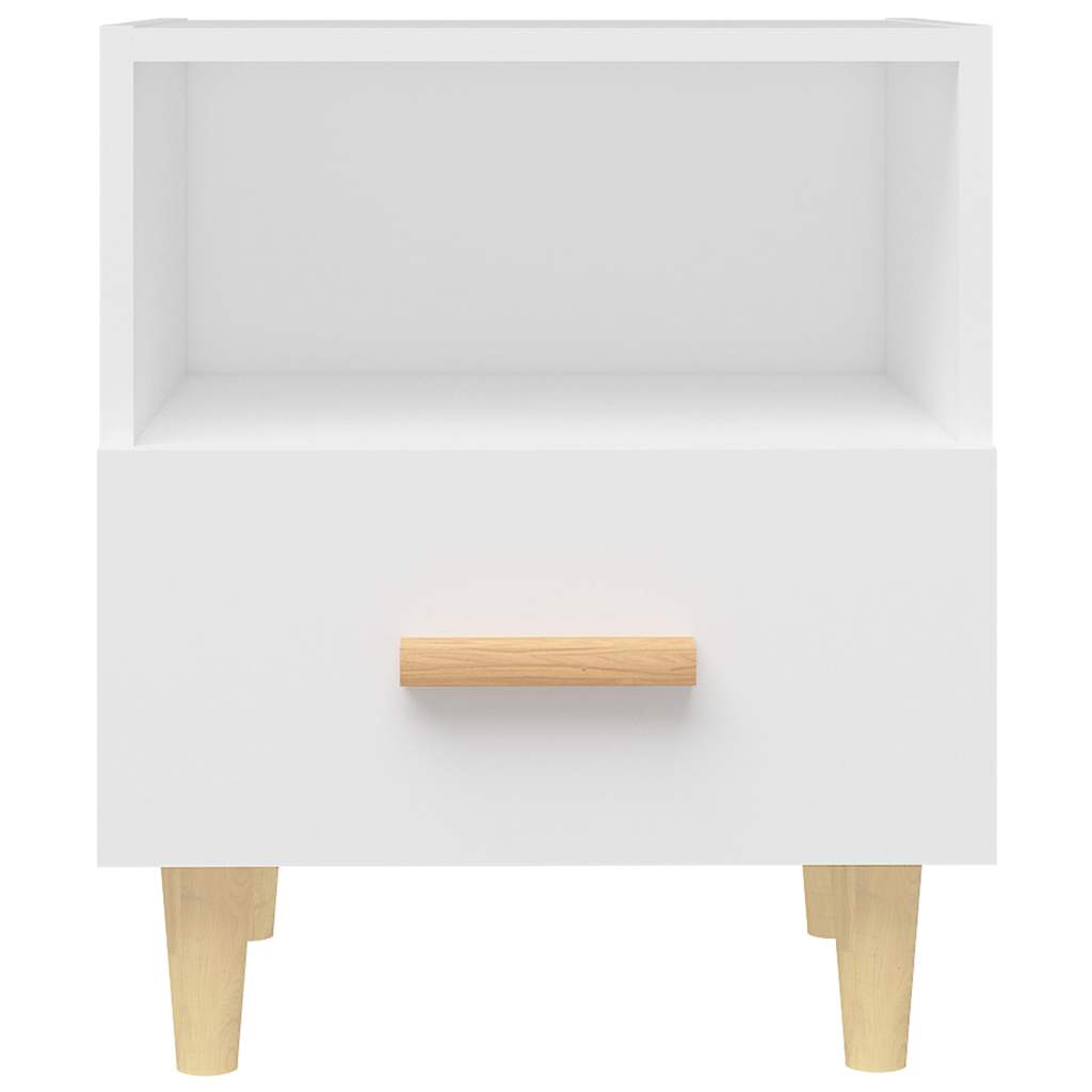 Nightstands, 2 pcs., white, 40x35x47cm