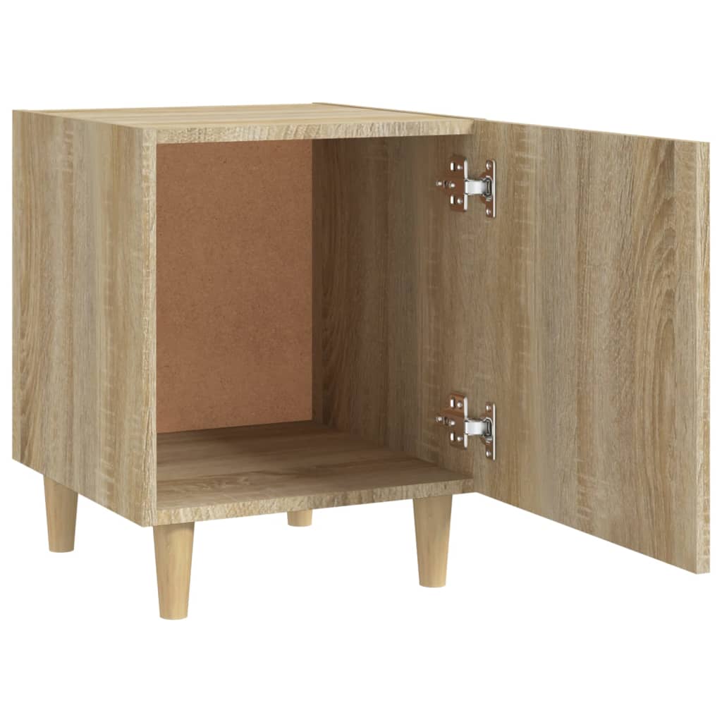 Nightstand, Sonoma oak, engineered wood