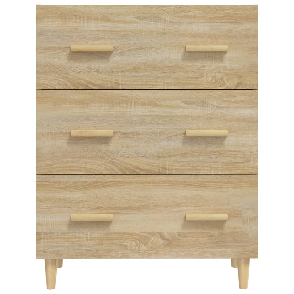 Sideboard, oak color, 70x34x90cm, engineered wood