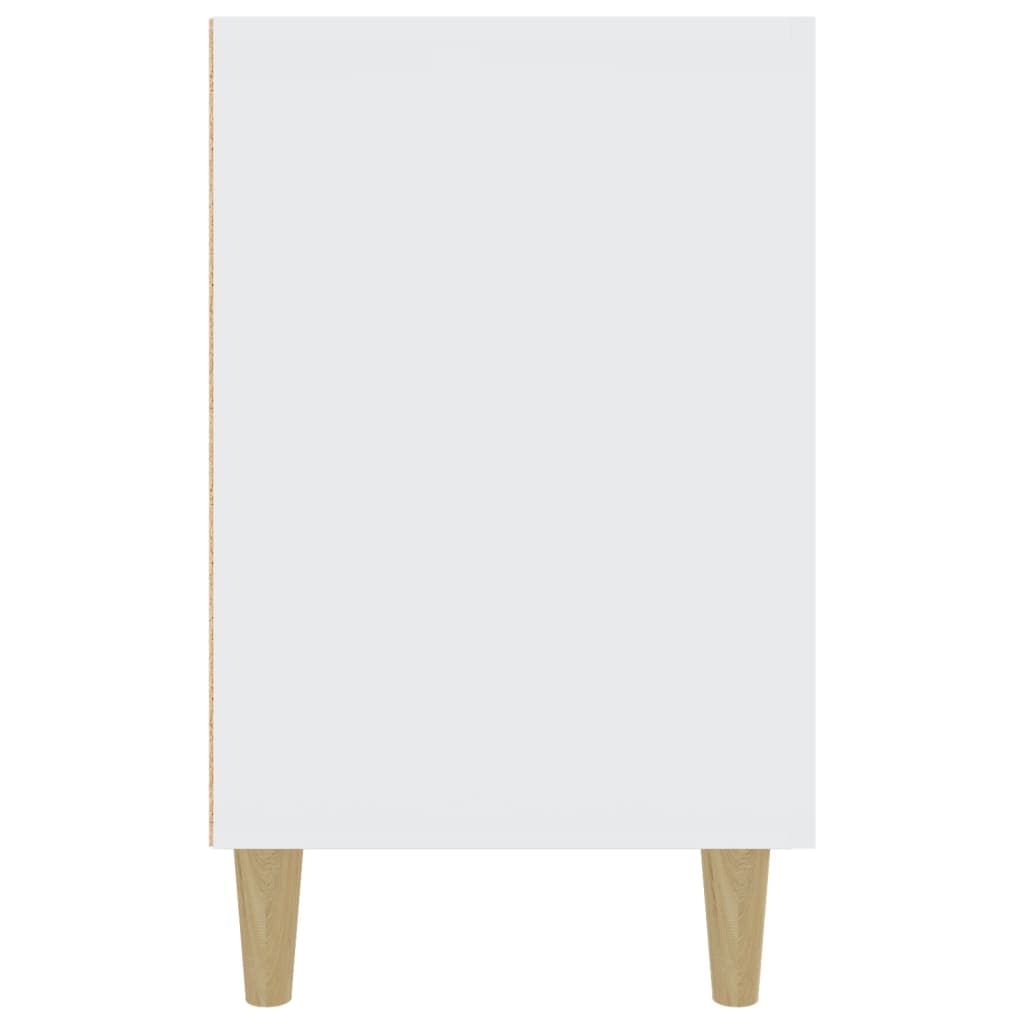 Šoninė spintelė, baltos spalvos, 100x36x60cm, apdirbta mediena
