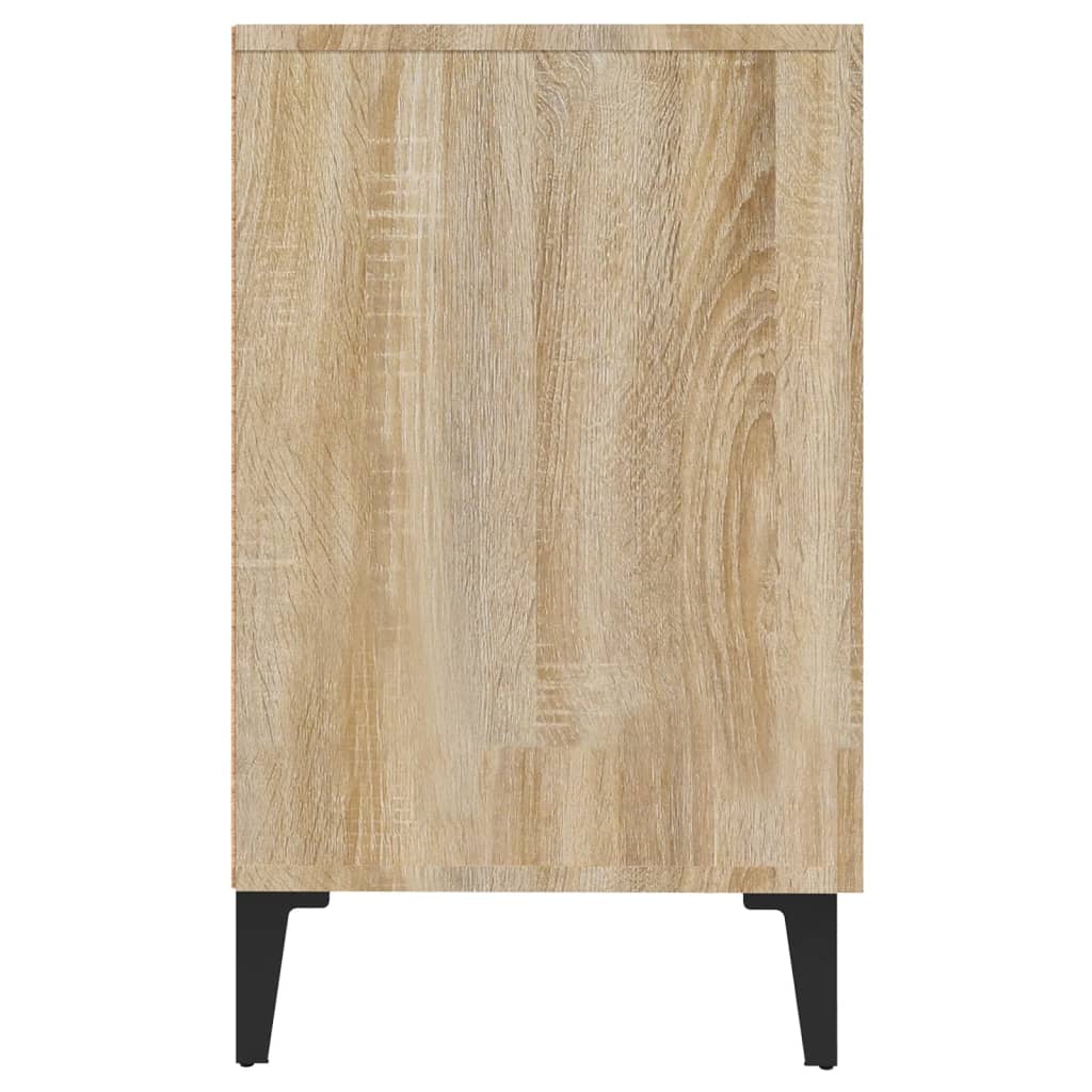 Šoninė spintelė, sonoma ąžuolo, 100x36x60cm, apdirbta mediena