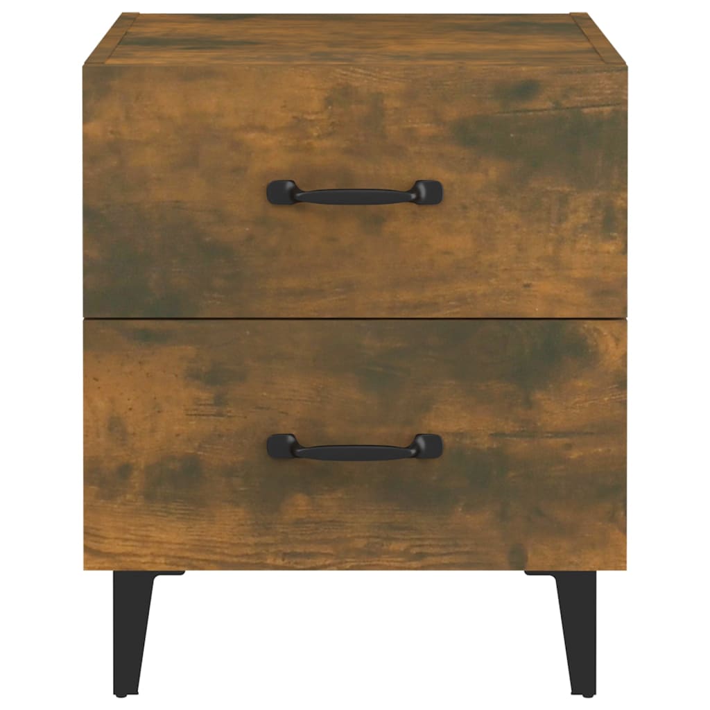Nightstands, 2 pcs., smoky oak, 40x35x47.5cm