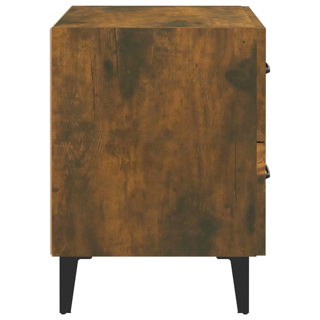 Nightstands, 2 pcs., smoky oak, 40x35x47.5cm