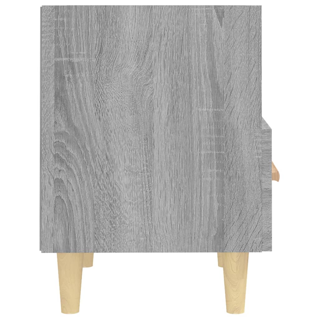 Bedside table, grey oak colour, 40x35x47cm