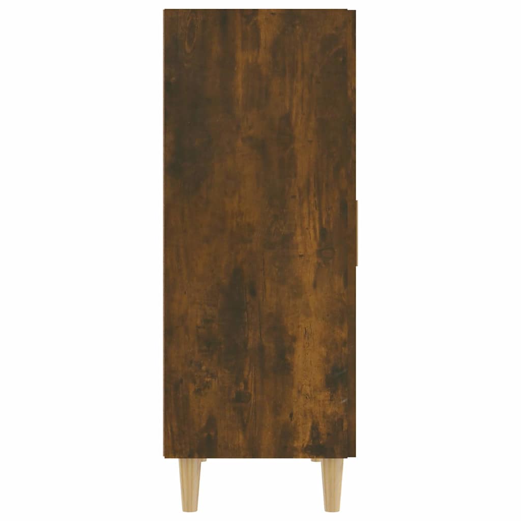 Šoninė spintelė, dūminio ąžuolo, 70x34x90cm, apdirbta mediena
