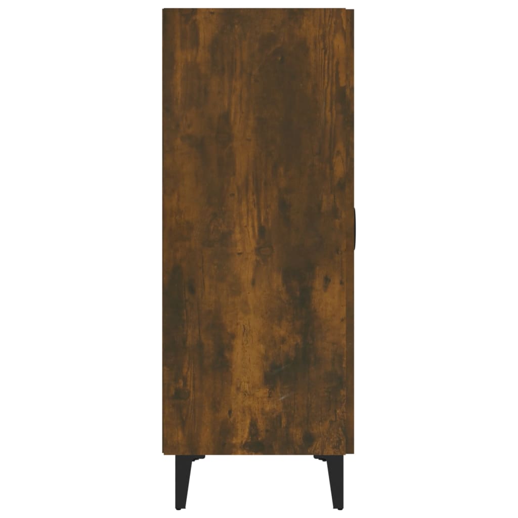 Sānu skapītis, dūmu ozols, 70x34x90cm, apstrādāta koksne