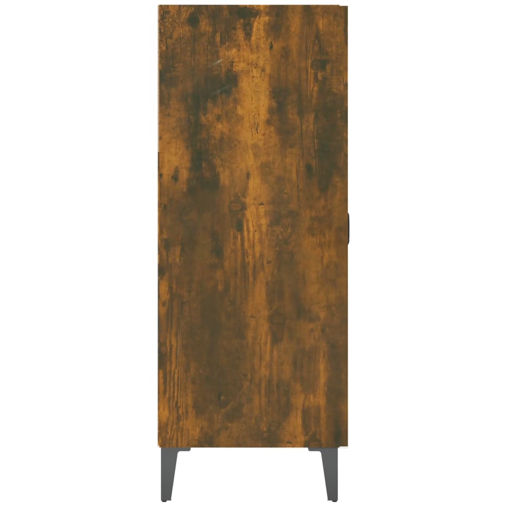 Šoninė spintelė, dūminio ąžuolo, 69,5x34x90cm, apdirbta mediena