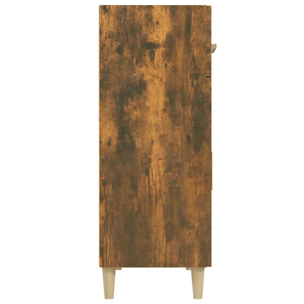 Sideboard, smoky oak, 69.5x34x89cm, engineered wood