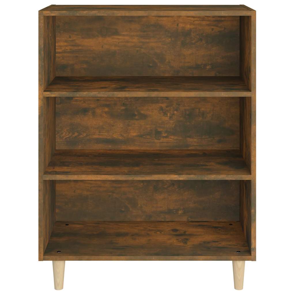 Side cabinet, smoky oak, 69.5x32.5x90cm, wood