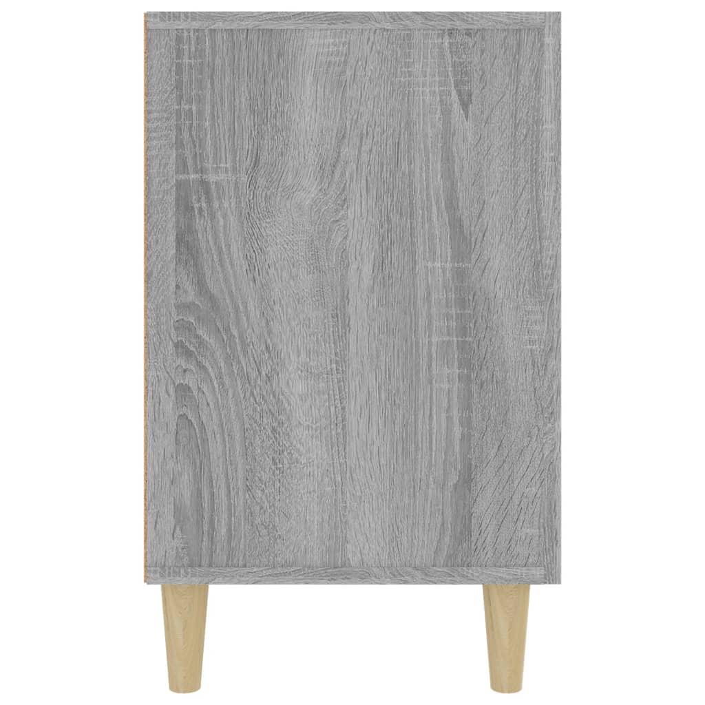 Šoninė spintelė, pilka ąžuolo, 100x36x60cm, apdirbta mediena