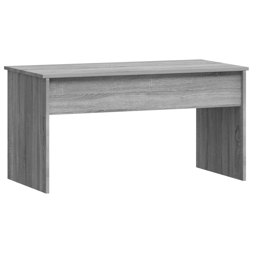 Coffee table, gray oak, 102x50.5x52.5cm, wood