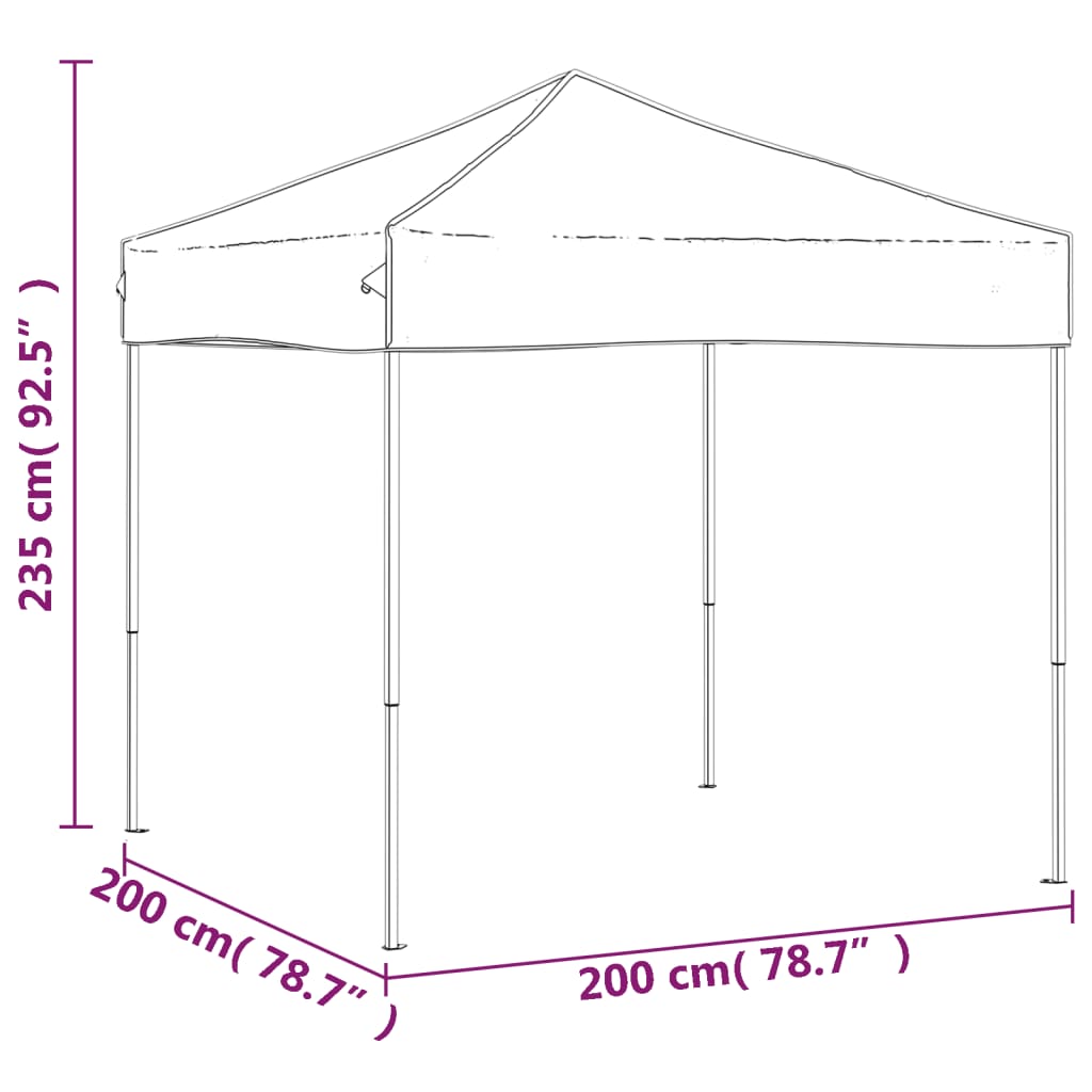 Piemiņas telts FERRO, krēmkrāsa, 2x2m