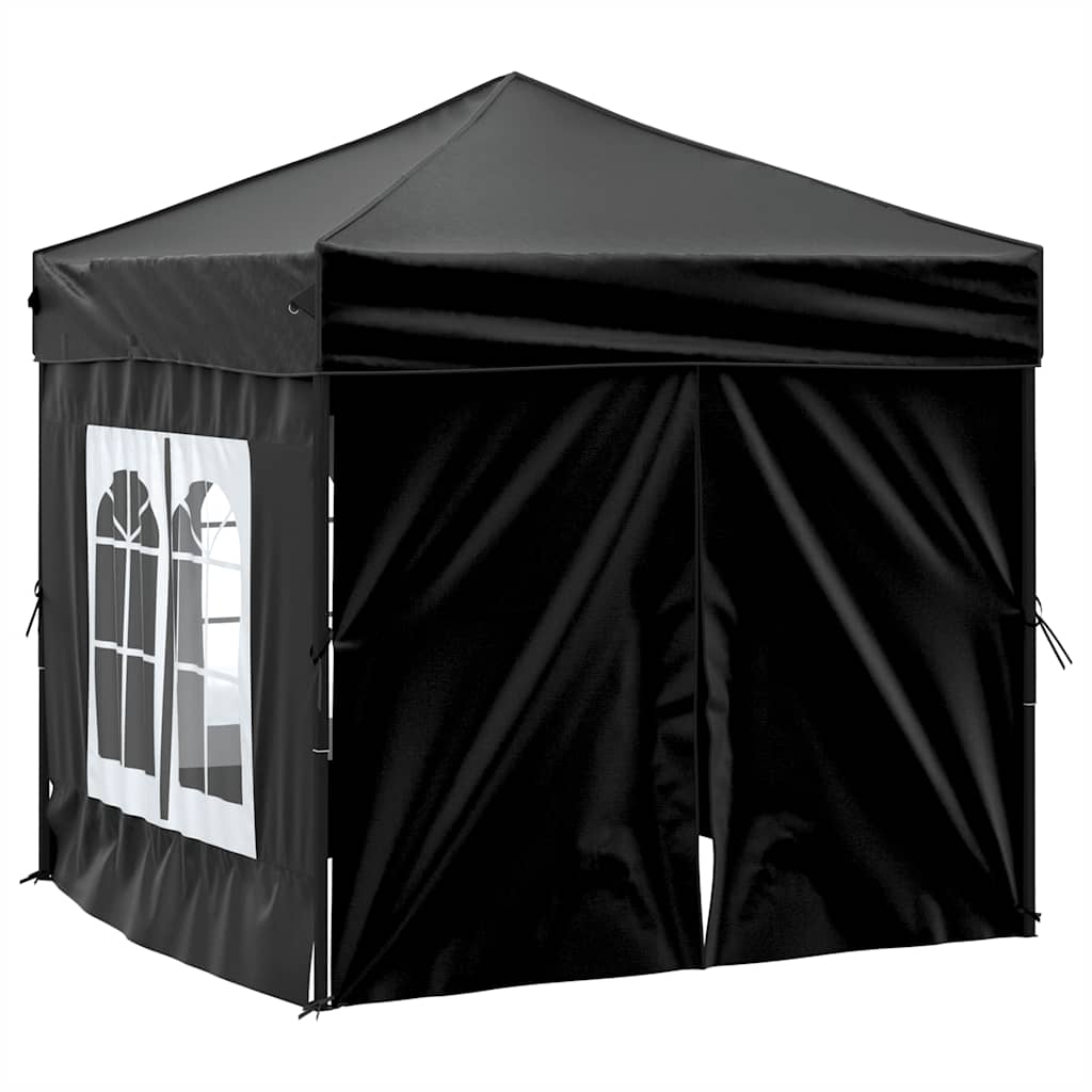 Event gazebo FERRO, black, 2x2m