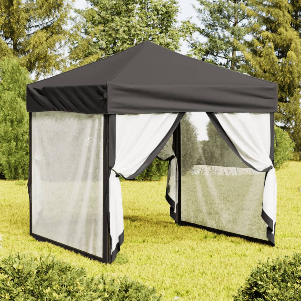 Pasākumu telts FERRO, antracīta, 2x2m