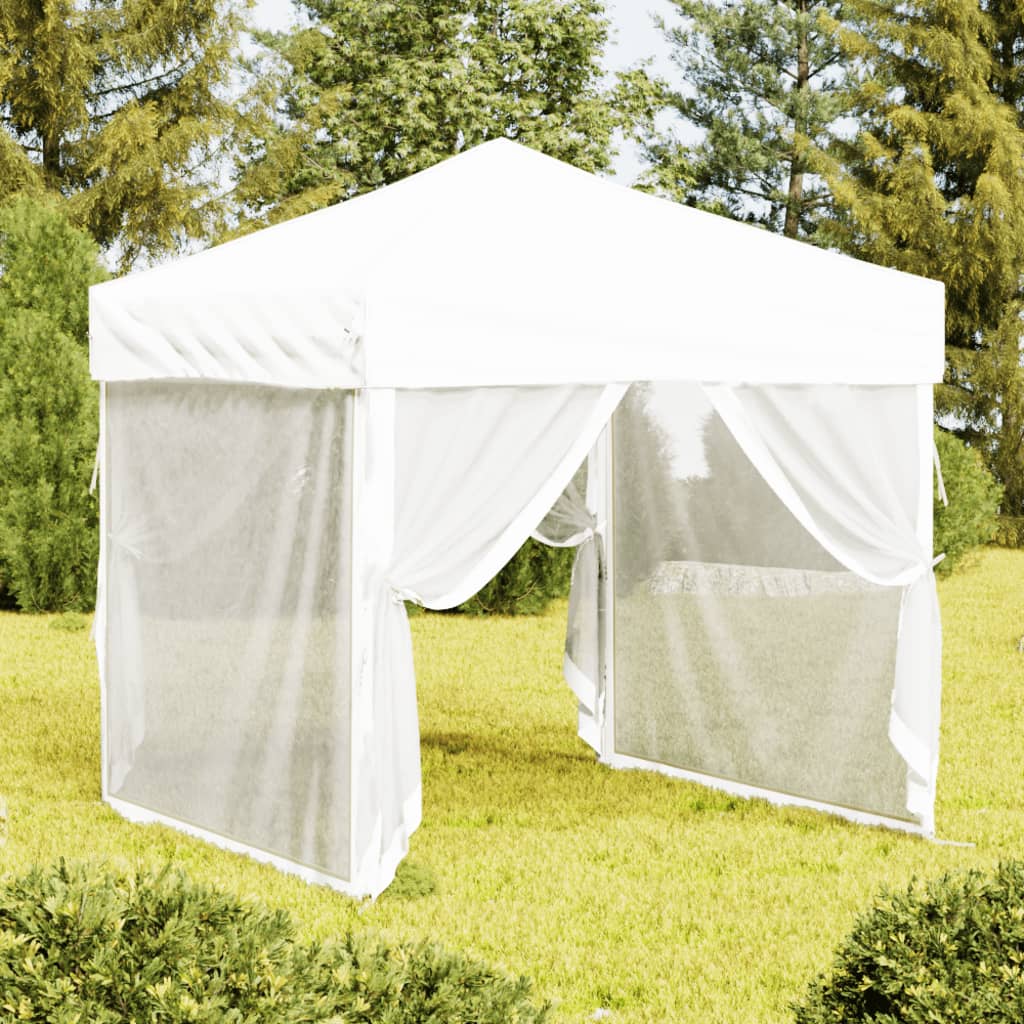 Pasākumu telts FERRO, balta, 2x2m
